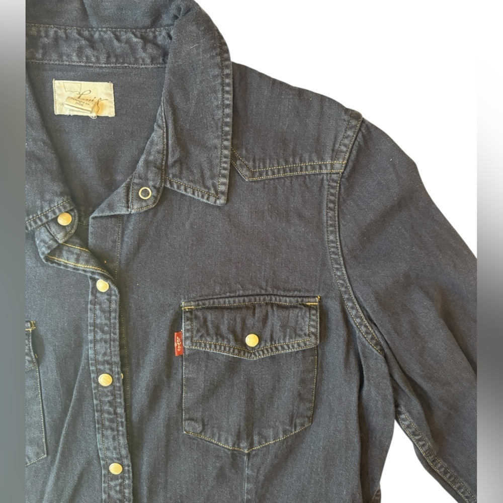 Levi's women’s Denim Western size Large - Picture 2 of 14